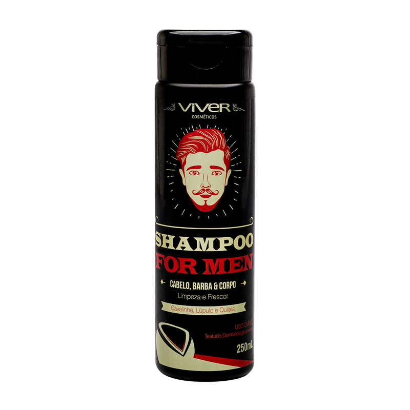 Shampoo 3 em 1 - For men